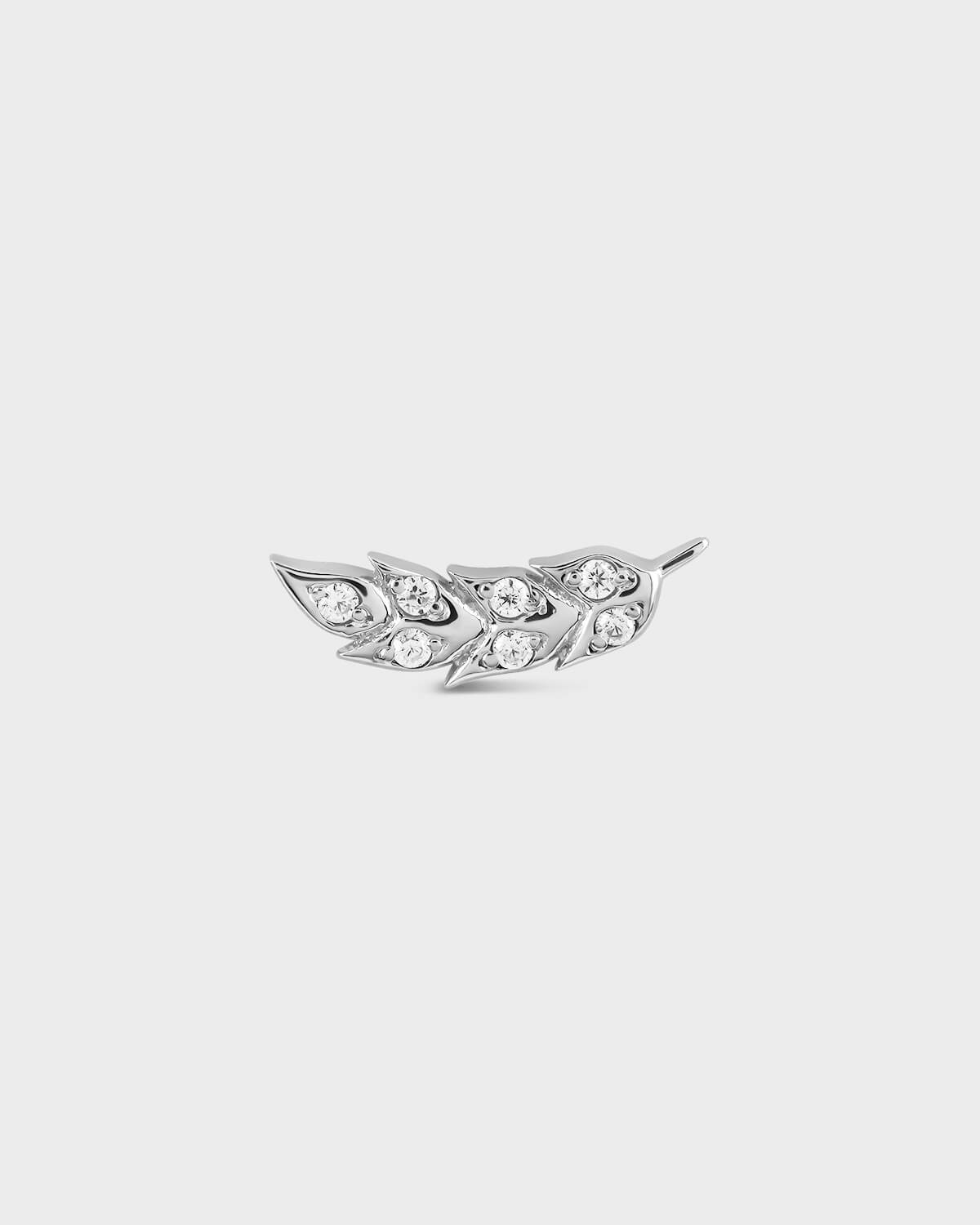 "AVIA" | 14k WHITE GOLD