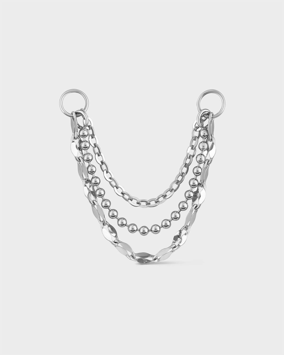 "RIYA" | 14k WHITE GOLD