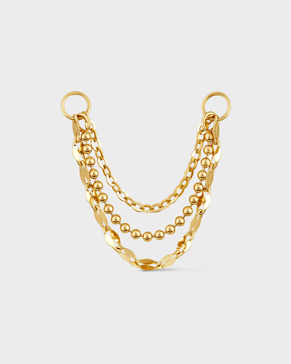 "RIYA" | 14k YELLOW GOLD